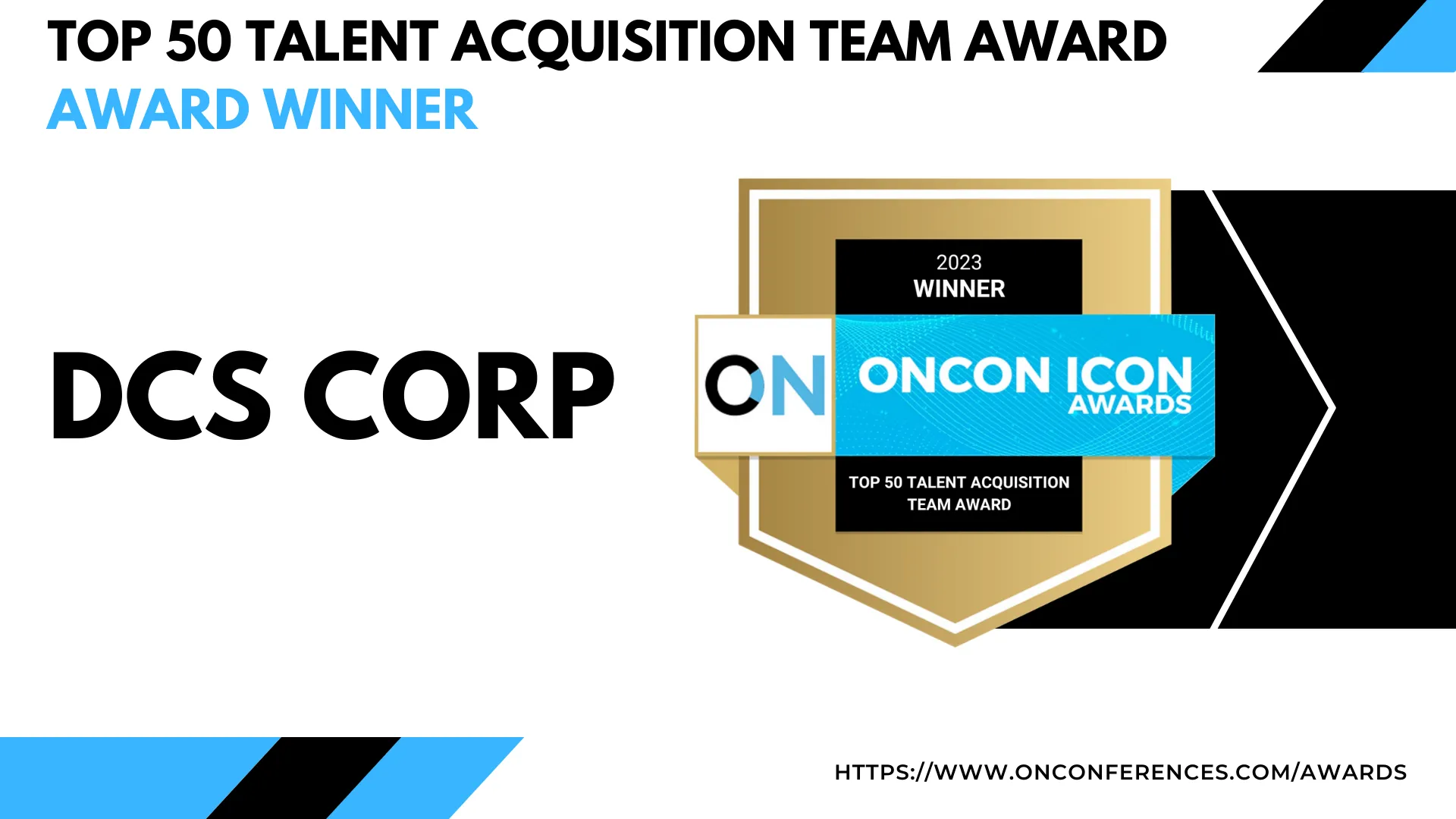 Top 50 Talent aquisition team award